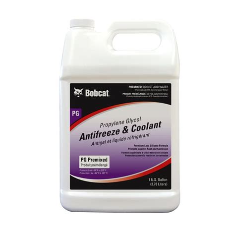 antifreeze for bobcat skid steer|bobcat antifreeze and coolant.